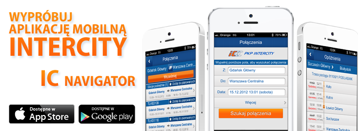 IC Mobile Navigator – informacja pod ręką
